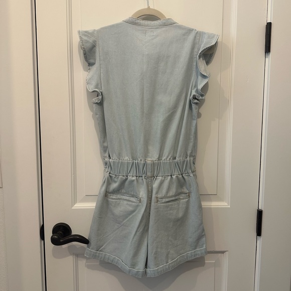 NWT Joe’s Jeans The Chelsea Ruffled Armholes Romper - Picture 3 of 4
